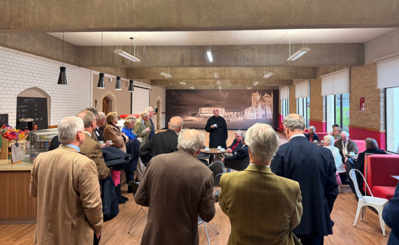 Petre Society Member gather at Downside School 2025