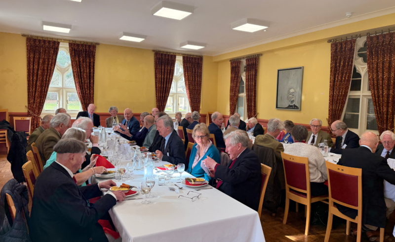 Petre Society Member gather at Downside School 2025