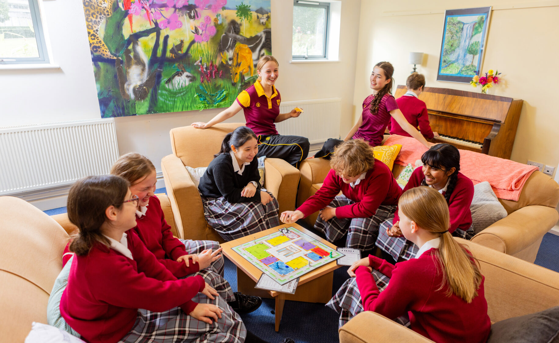 Isabella is a boarding and day house for girls aged 11 to 18 at Downside School